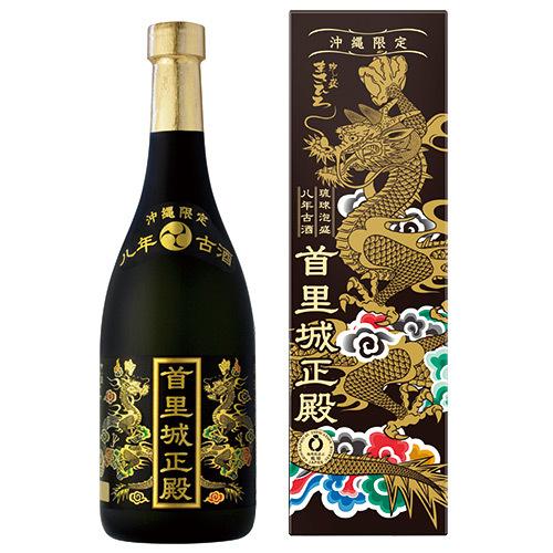 沖縄土産 八年古酒 首里城正殿 黒 720ml｜沖縄 お土産 泡盛 古酒 沖縄