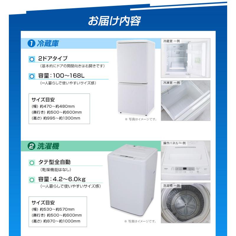 生活家電3点セット 冷蔵庫 洗濯機 レンジ 一人暮らし 単身用 格安