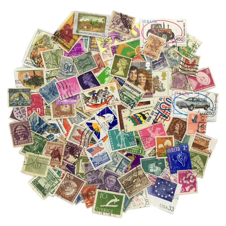 世界の古切手 海外古切手 ヴィンテージ コレクション 希少レアおしゃれ