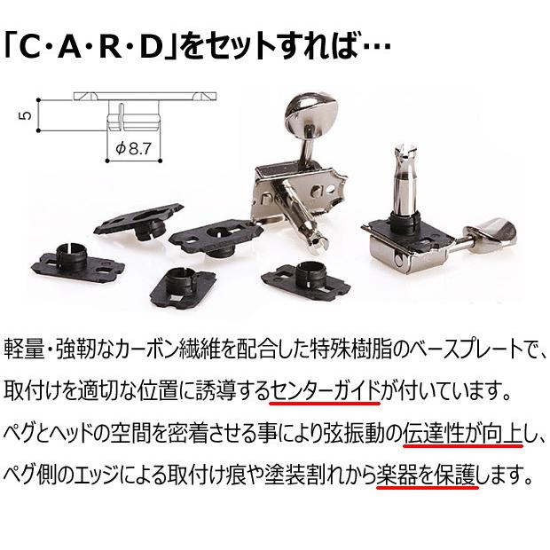 GOTOH SDS510 HAP-M 05M N(ニッケル) ゴトー ギター ペグ 片側6連