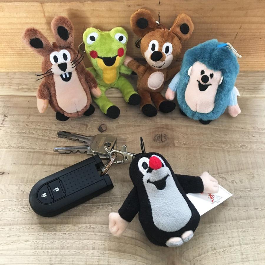 クルテク キーホルダー（クルテク/はりねずみ/うさぎ/かえる/ねずみ