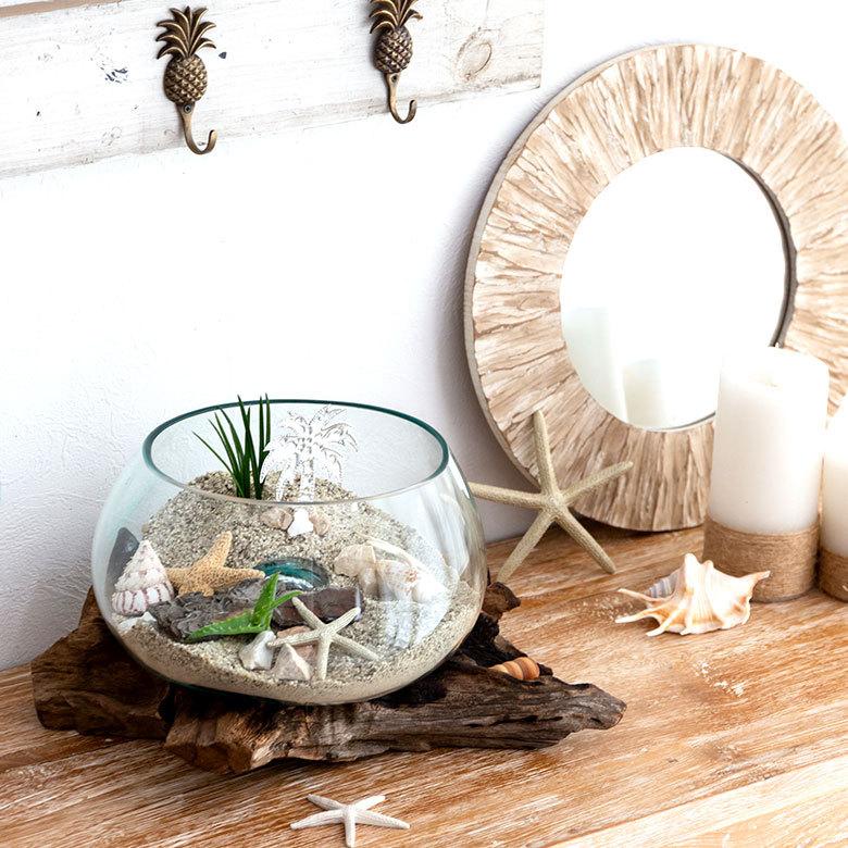 ヤマメ鉢彫刻部分は作家手作り】 ヤマメ鉢 魚エッチング ガラスボウル