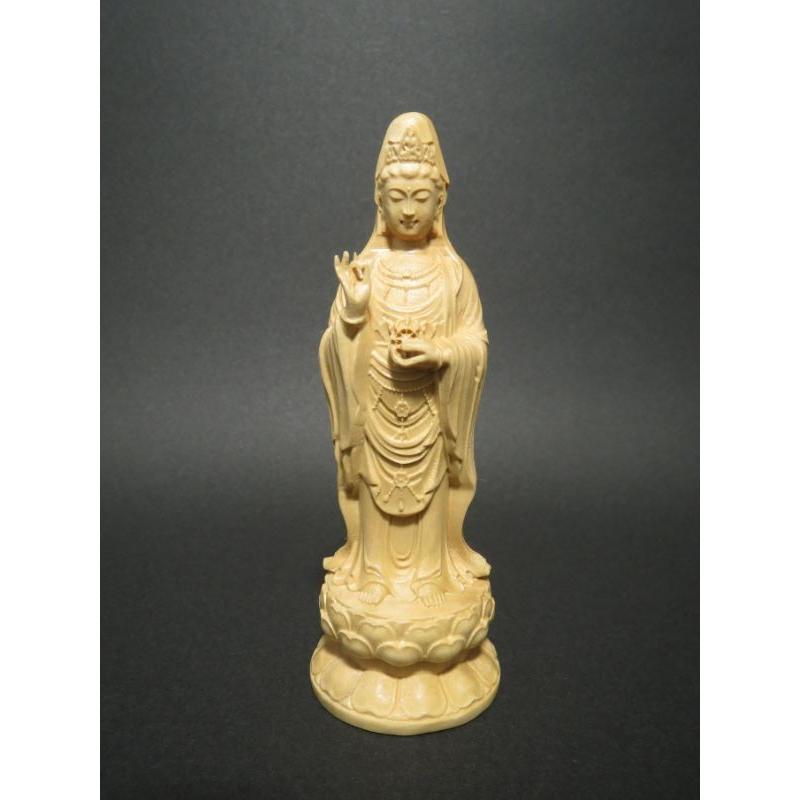 小さな観音様(立)(本黄楊・柘植)(送料無料) : EI-Trade Store - 通販