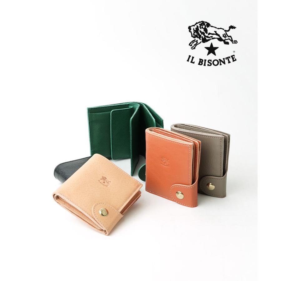 IL BISONTE（イルビゾンテ） 二つ折り財布 レディース メンズ 国内正規