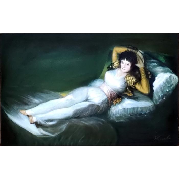 2593 外国切手 ブルガリア ゴヤ生誕250年「裸のマハ・着衣のマハ