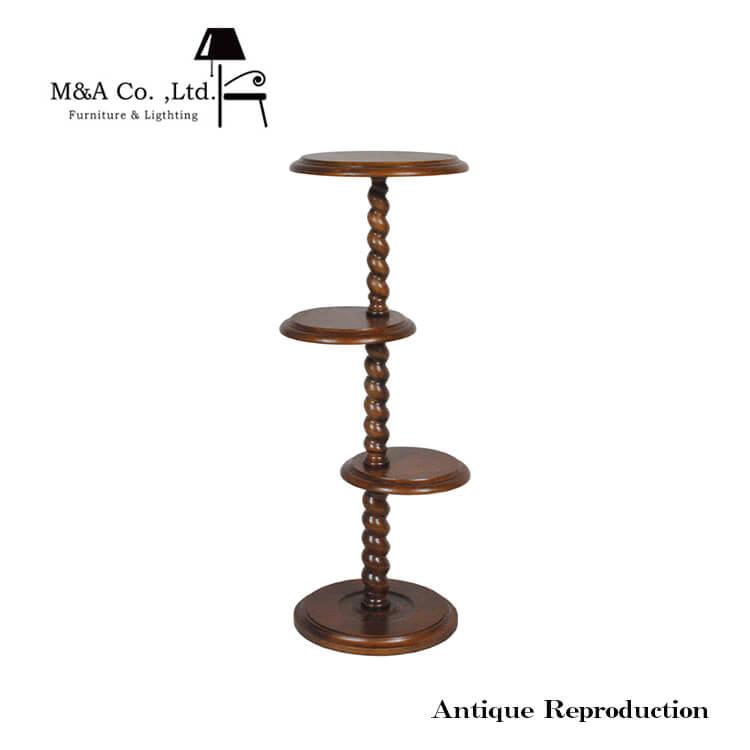 ブロカントビィンテージ花台飾り台サイドテーブル