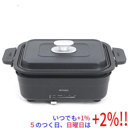 中古】TIGER ホットプレート ダイニングプレート CRL-A201-KI アイアン