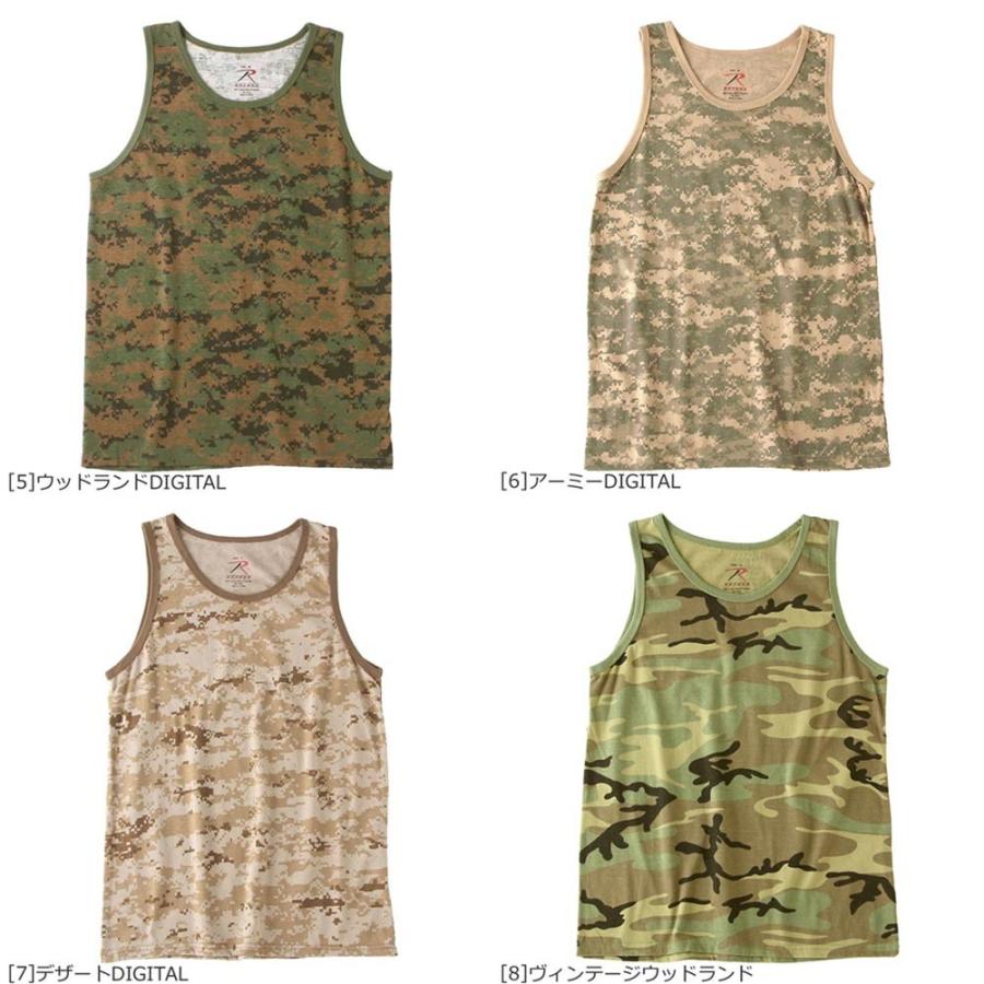 ROTHCO（ロスコ） タンクトップ メンズ USAモデル 米軍 ミリタリー