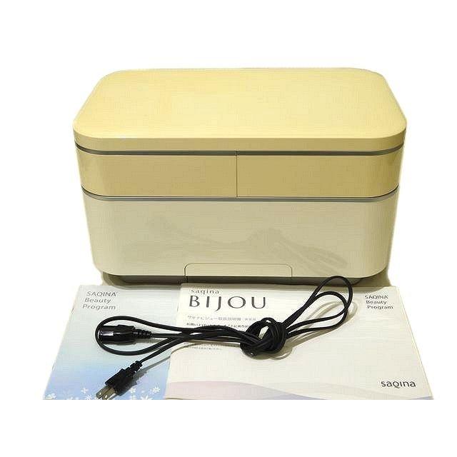 購入 SAQINA サキナ 美顔器 スチーム 赤外線 ビジュー エステ SAQINA