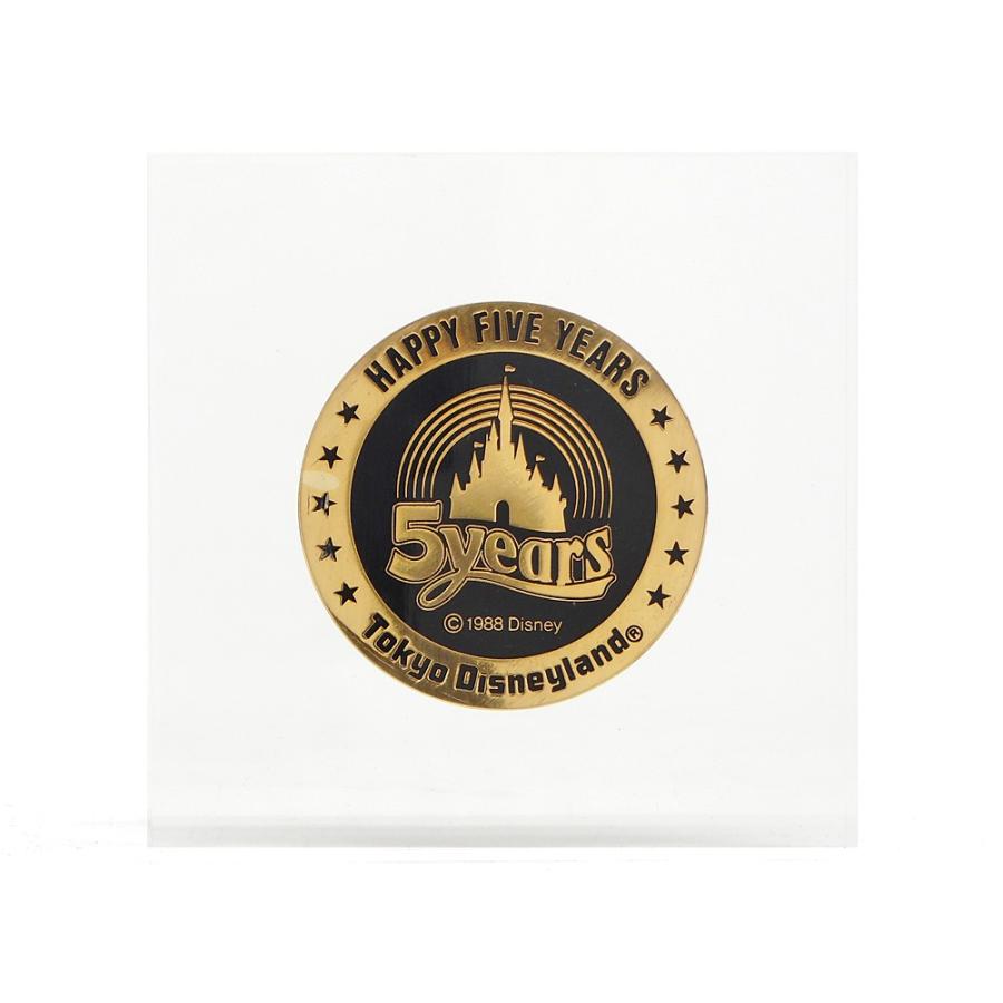 東京ディズニーランド 5周年記念 メダル コイン ペーパーウェイト