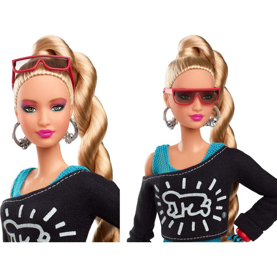 バービー キース・ヘリング ドール 人形 ポーザブル Keith Haring X