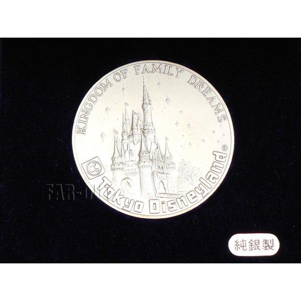 東京ディズニーランド TDL グランドオープニング記念 1983年 純銀製