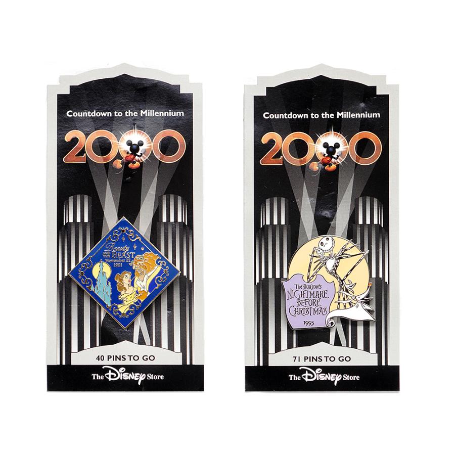 カウントダウン 2000年 ミレニアム記念 ピンズ 1990年代 4点セット