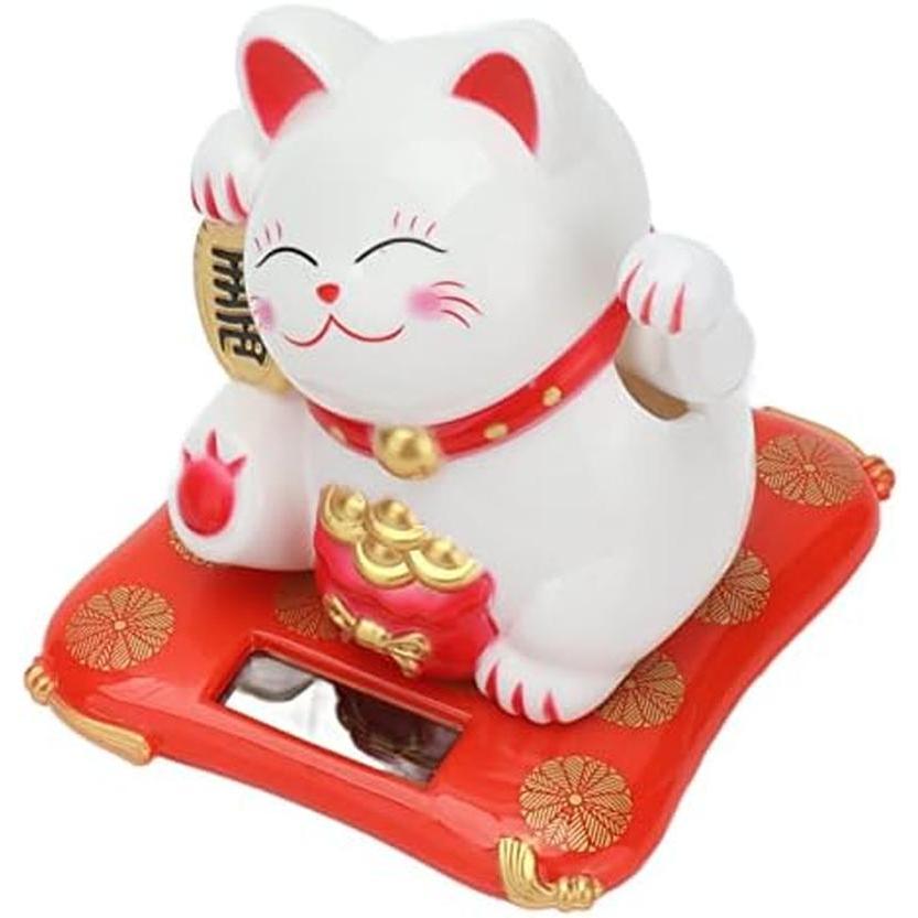 招き猫 招き猫置物 幸運の猫 お金を招く まねき猫 幸運 招き 左手 手を
