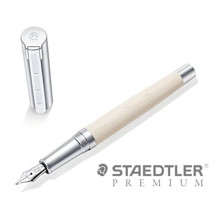 ステッドラー（STAEDTLER） 万年筆 高級 木軸 ドイツ プレミアム