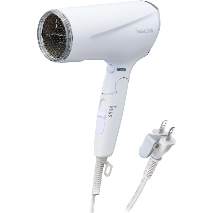 テスコム（TESCOM） 速乾 小型 軽量 冷温風 Speedom ラク抜きプラグ