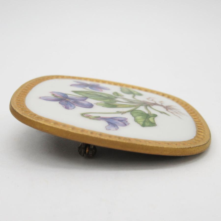 ROYAL COPENHAGEN（ロイヤルコペンハーゲン） ブローチ フローラダニカ