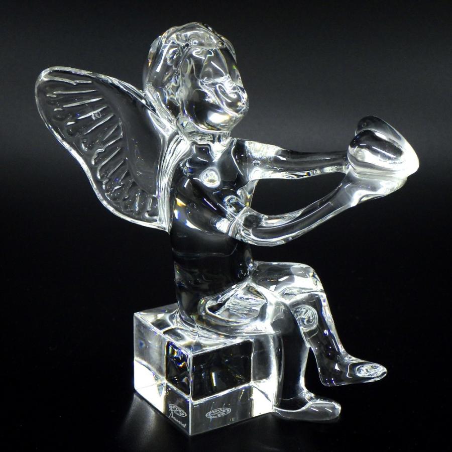 バカラ（Baccarat） アンジェロ ハート 天使 クリスタルガラス ☆送料