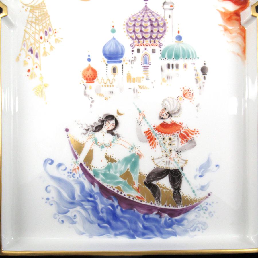 マイセン MEISSEN 陶板画 アラビアンナイト パレステラス 1級品 レア極