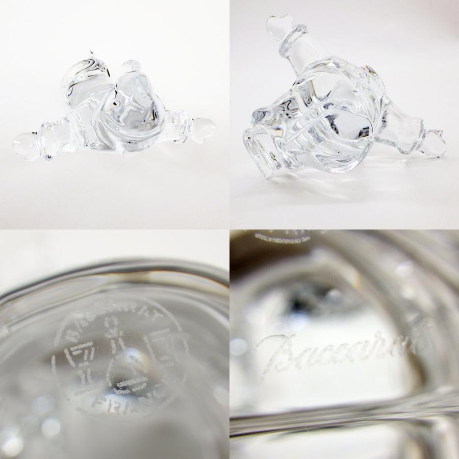 バカラ（Baccarat） サンタクロース スケート フィギュリン 箱付き