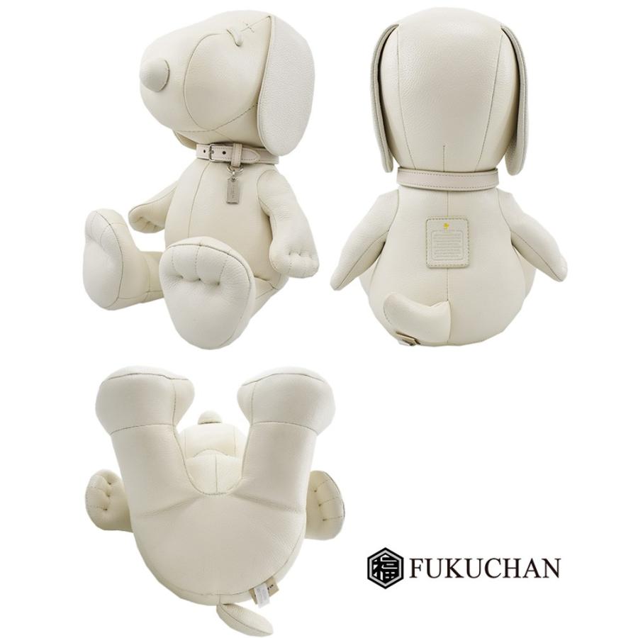COACH コーチ PEANUTS (ピーナッツ)コラボ レザー スヌーピー ドール
