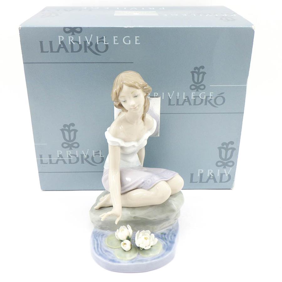 リヤドロ 雪合戦 女の子 フィギュア 陶器製 箱付き 未使用品 ld1008498.jpg