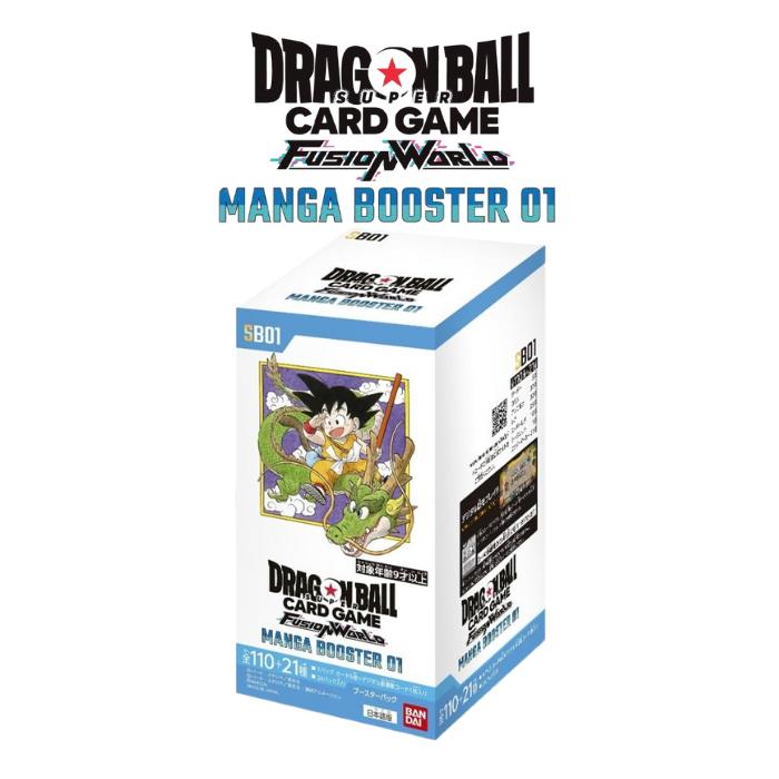 ドラゴンボール 未開封 MANGA BOOSTER 01 1カートン MANGA BOOSTER 01