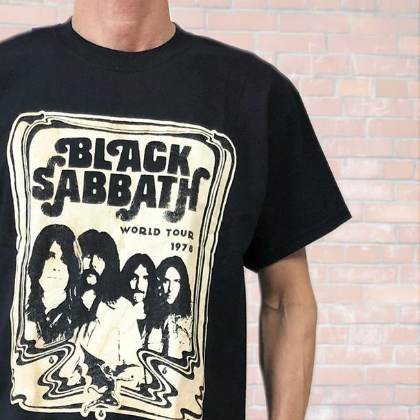 バンドTシャツ Black Sabbath ブラック・サバス Tシャツ WORLD TOUR
