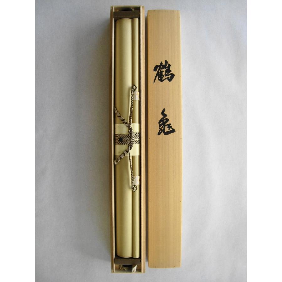掛け軸 掛軸 鶴亀 岡本探泉 (真作・新品) : 掛け軸の専門店 香遊