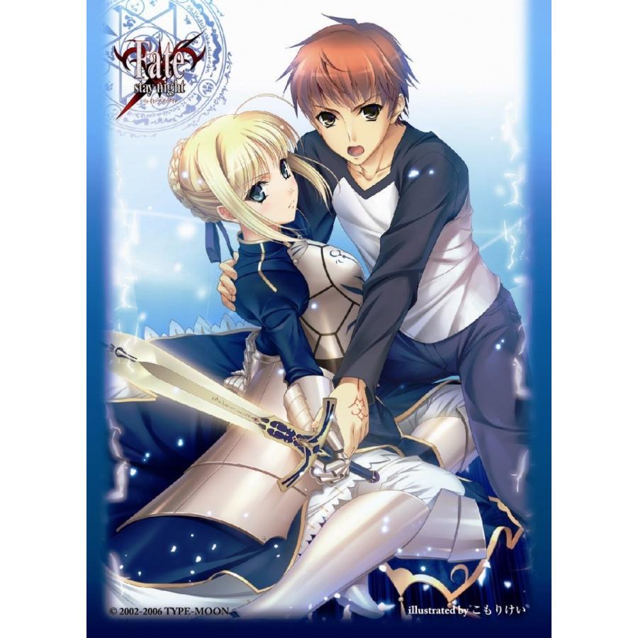 fate stay night 公式 スリーブ セイバー 原作 絵 fate stay night