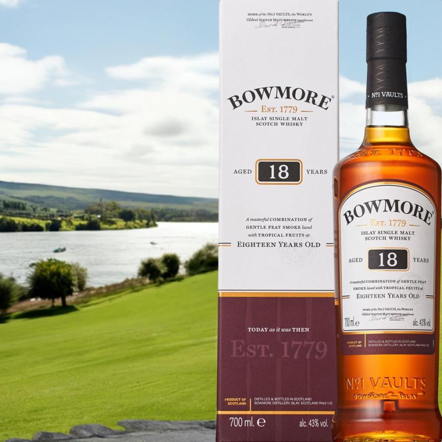 希少 ボウモア 18年 & ラガヴーリン 16年 スコットランド アイラモルト