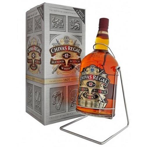 シーバスリーガル 12年 4500ml 40度 超特大瓶 ブランコ クレドル付 同