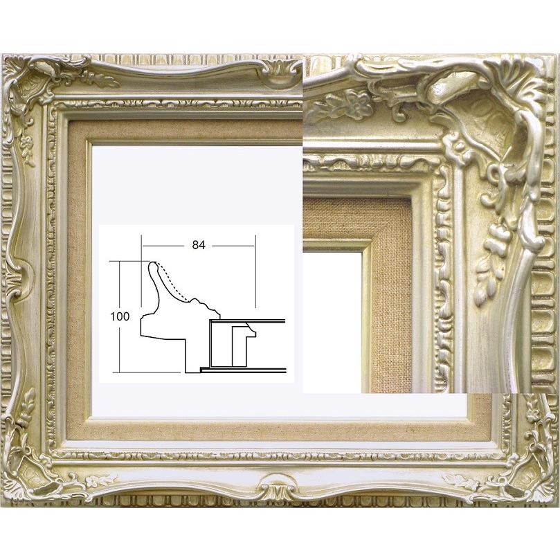 ▽▽油絵用○高級木製額縁A936☆白☆P8【激安】 油絵用○高級木製額縁