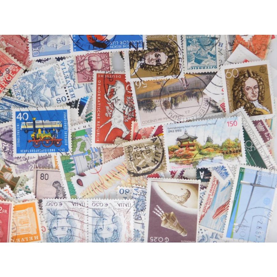 海外切手 外国切手 ヨーロッパ切手 1000枚 使用済切手