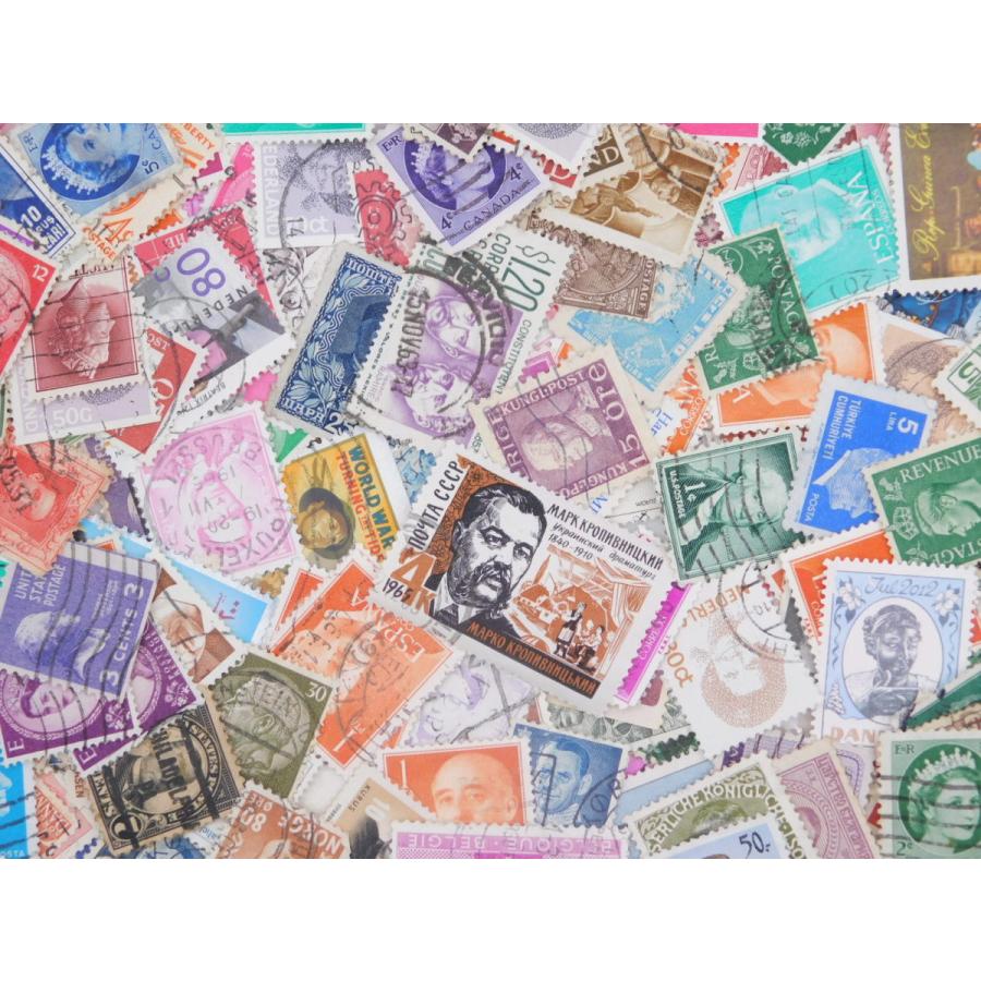 海外切手 人物100枚 同梱250円