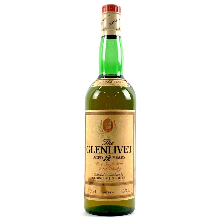 グレンリベット GLENLIVET 12年 旧ボトル 750ml スコッチウイスキー