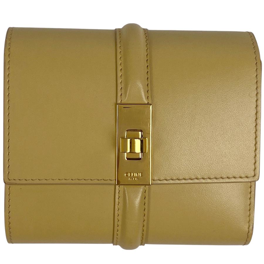 ☆龍様☆CELINE トリフォールドウォレット(箱・巾着・領収書付き) org.jpg