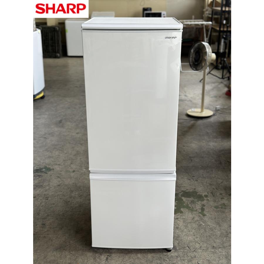 SHARP 167L 冷凍冷蔵庫 SJ-17E6-KW 2018年製 シャープ冷蔵庫 sj17e6の