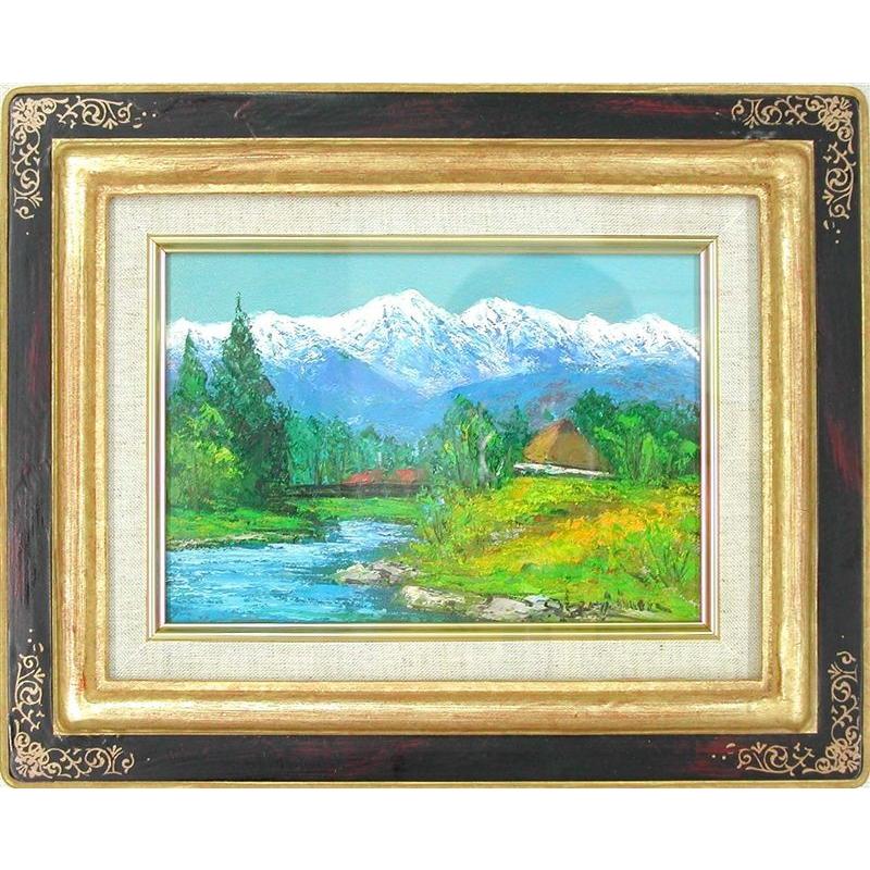 戻り橋 （もどりばし）』 油彩肉筆画 戻り橋 （もどりばし）』 油彩肉筆画