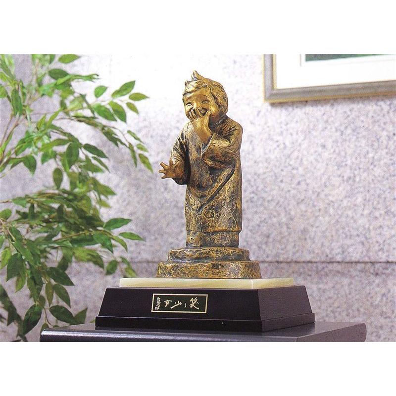 北村西望 少女 ブロンズ像 62cm 約19.6kg 北村西望 少女 ブロンズ像