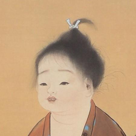 横山大観 掛け軸 無我 【掛軸】【一間床・半間床】【趣味】 : 掛け軸