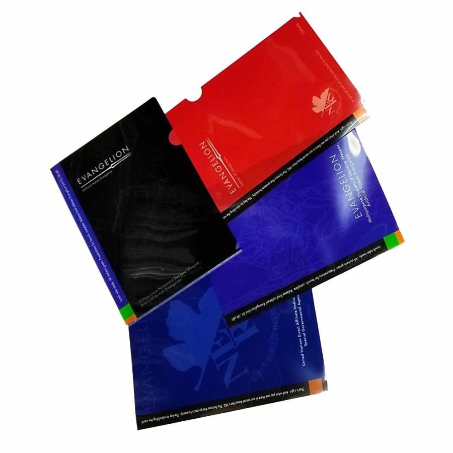 メール便可】4種セット エヴァンゲリオン クリアファイル A4