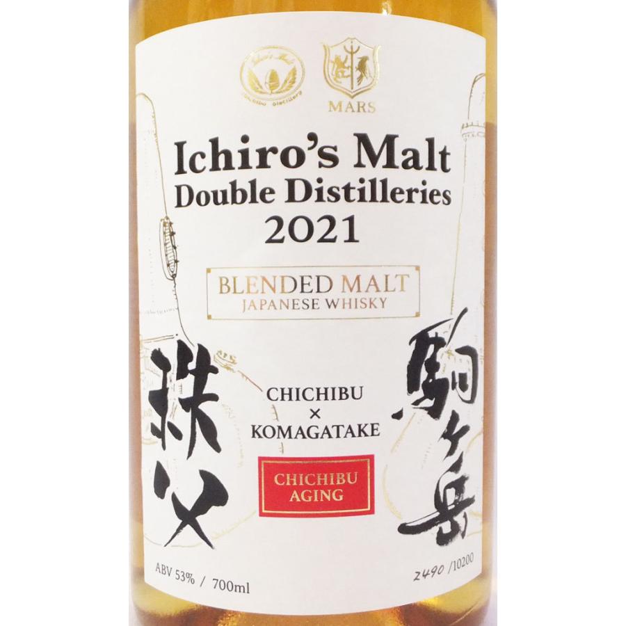 イチローズモルト 秩父×駒ヶ岳 ダブルディスティラリーズDD 2021
