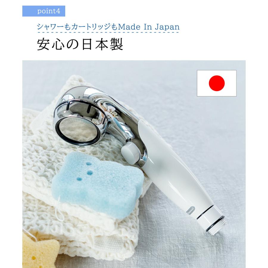 浄水器メーカーが作った シャワーヘッド クリンスイ 日本製 SM302 浄水