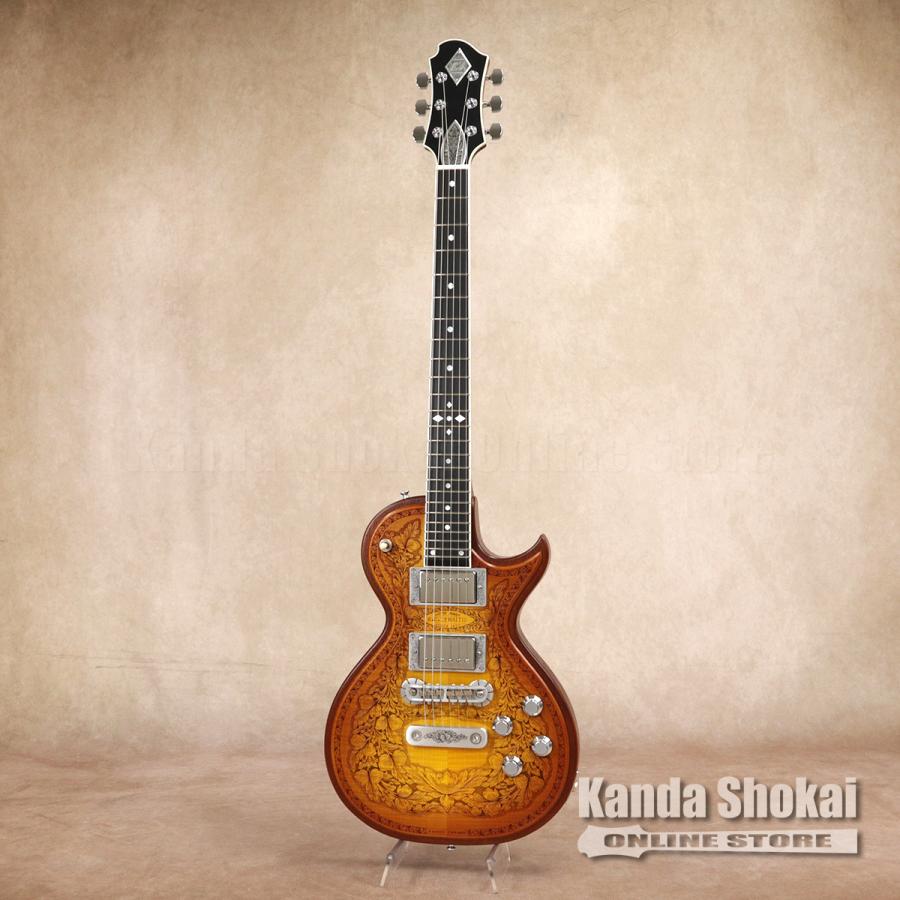 OUTLET]Zemaitis エレキギター CS24SU Wood Leaf Flame Maple