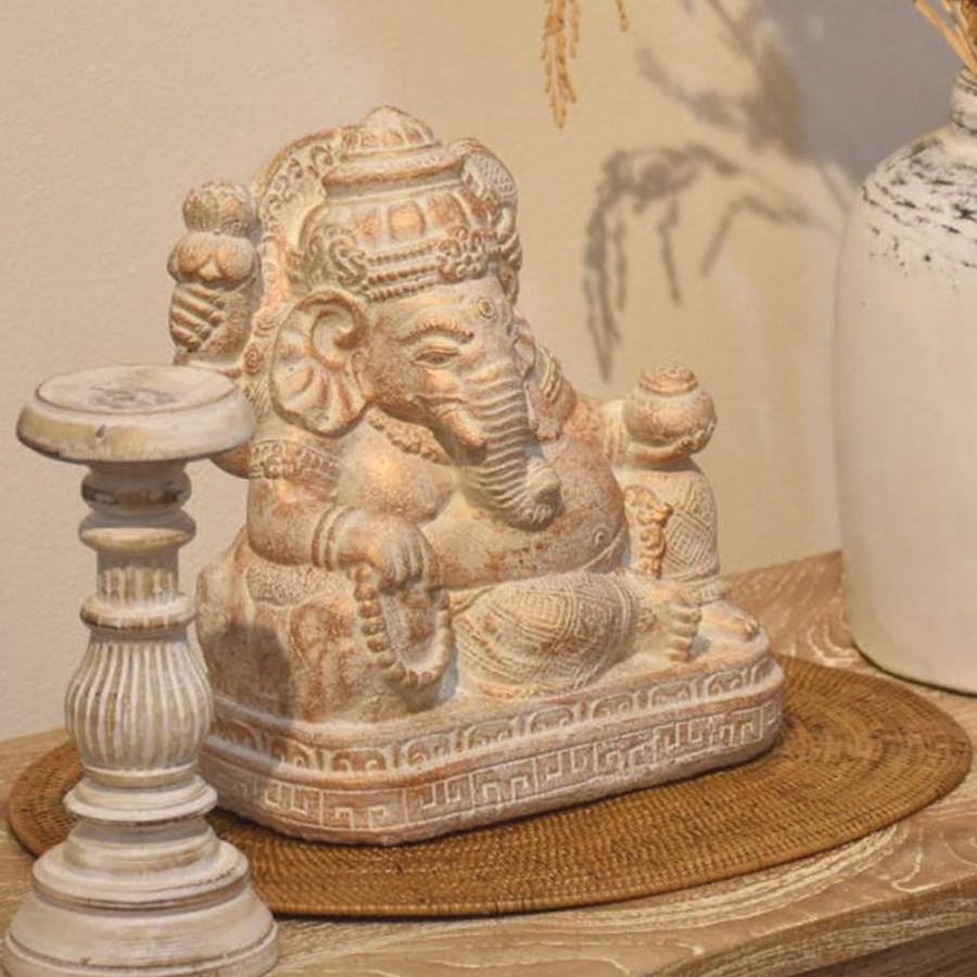 どっしりガネーシャ ガネーシャ 置物 オブジェ ディスプレイ 雑貨