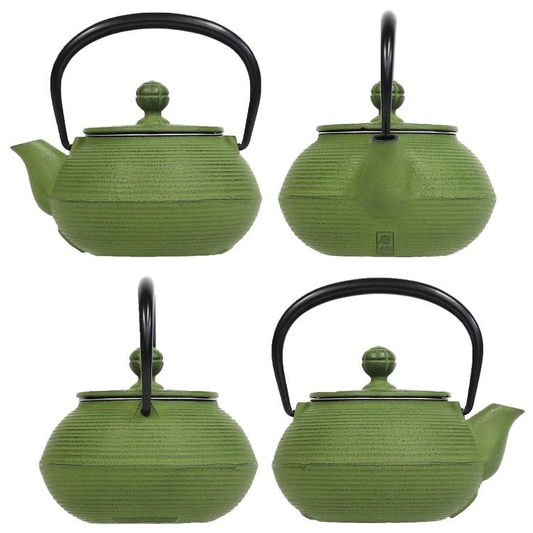 岩鋳（IWACHU） 急須 南部鉄器 ティーポット カラーポット 5型線引