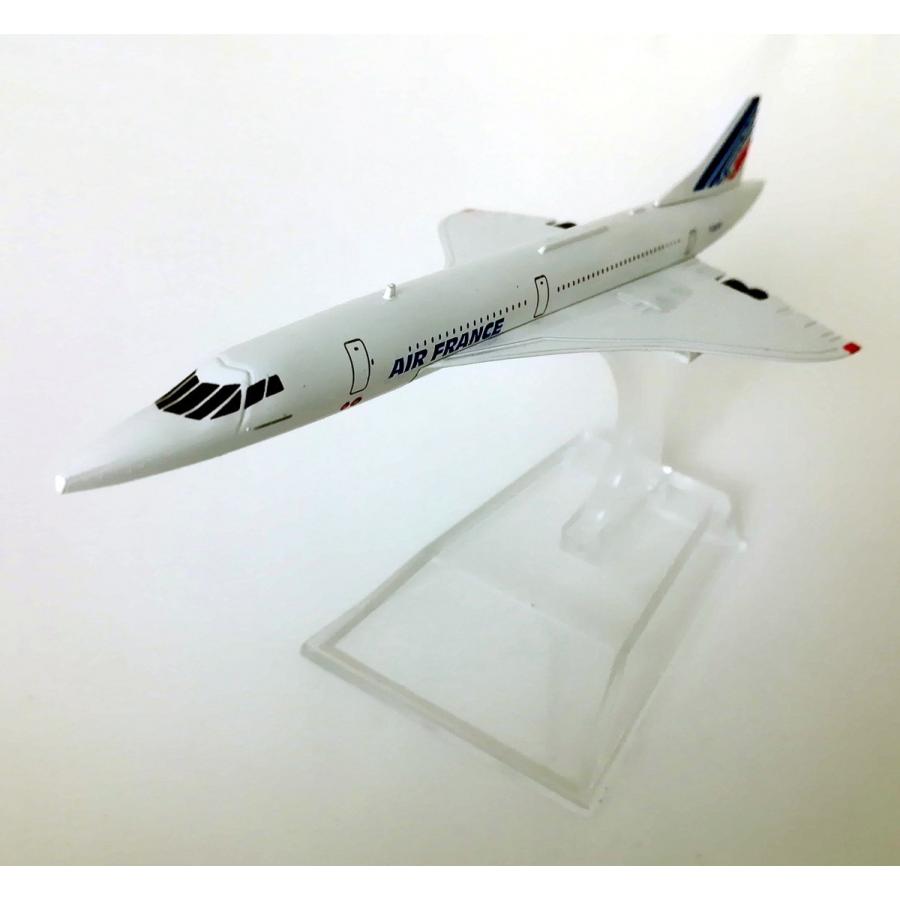 コンコルド 超音速 旅客機 エールフランス航空 1/400スケール 合金製