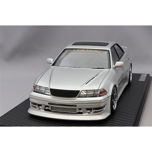 IG3578 1/18 VERTEX JZX100 MARK-II Silver White ignition model