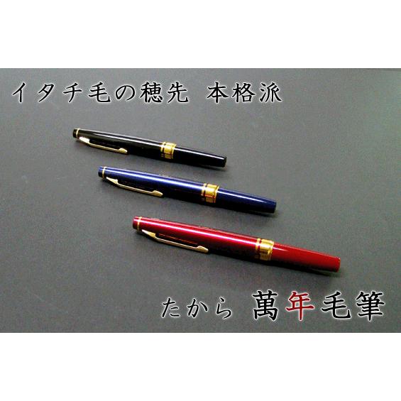 たから 萬年毛筆 【KT-3 / 全3色】 : 書道用品 きくや筆本舗 - 通販